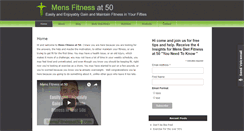 Desktop Screenshot of mensfitnessat50.com